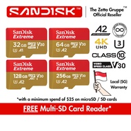 SanDisk Extreme microSD card UHS-I Card 32GB 64GB 128GB 256GB TZG