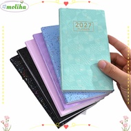 MOLIHA A6 Planner Notebook, 2027 Portable 2027 Planner, Gifts Multicolor Lined Pages Weekly Planner 