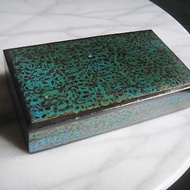 【老時光 OLD-TIME】早期二手國外進口漆器木盒珠寶盒