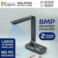 Nugens VisualCam V500 2K PC-FREE Visualizer | Visualiser Document Camera Image Object Scanner, e-Lea