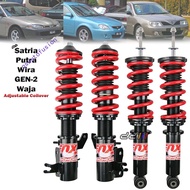 Proton Wira Waja Satria Gen2 GEN 2 FOX Racing Hi Low Body shift Adjustable Absorber Coilover Suspension