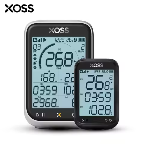 XOSS G3 G3+ Gen3 Plus GPS Bike Computer 2.8-inch Speedometer Road MTB Cycling Training IP67 ANT+ Wir