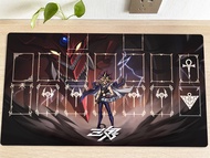 YuGiOh Duel Playmat Slifer the Sky Dragon TCG CCG Trading Card Game Table Desk Play Mat Mouse Pad Free Bag