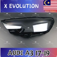 AUDI A3 17 18 19 20 HEADLAMP COVER / HEADLIGHT COVER / HEADLAMP LENS / HEADLIGHT LENS