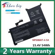 NP50BAT-4-54 Battery SCUD 6-87-NPSKS-53G00 Li-Polymer 15.4V 3510mAh 54Wh Li-ion Rechargeable Battery