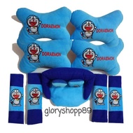 DORAEMON CAR PILLOW DORAEMON PILLOW SET/ 9 PCS DORAEMON CAR PILLOW PACKAGE