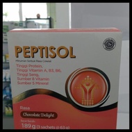 Peptisol Coklat 3 Sachet @ 63 Gram Originalll 100%