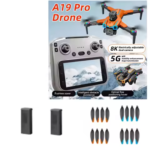 A19 Pro Drone Battery Original 3.7V 2500mAh Battery / Propeller Maple Leaf / For A19 Drone Parts