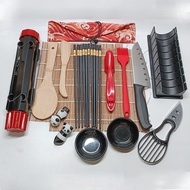 Sushi Tube Set Sushi Making Tools Sushi Set Sushi Roller Shutter Set Sushi Mold Sushi Set