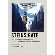 【READY STOCK】Poster Anime Steins;Gate