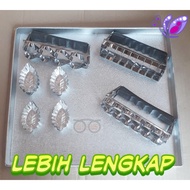 Kastengel dry cake mold and nastar completedaun with dry cake pan
