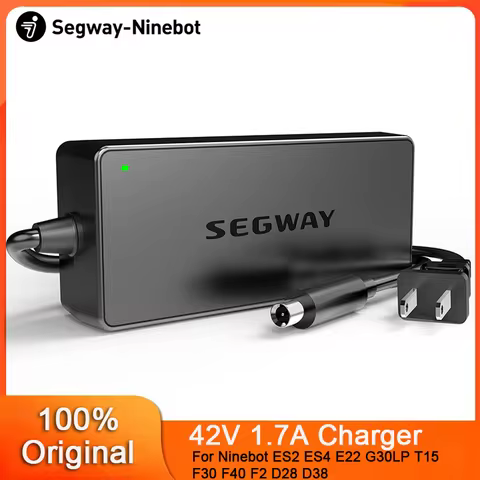 Original Segway Charger 42V 1.7A For Ninebot Max G2 G30L G30LP G30P F40 F30 F20 For Xiaomi M365/Pro 