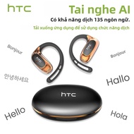 Tai Nghe Dịch Thuật HTC NE35 Bluetooth V6.0 AI Tai Nghe Không Dây Thể Thao OWS Có Mic Thiết Kế Móc T