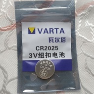 #Original German VARTA/Varta CR2025 button 3v car remote cont原装德国VARTA/瓦尔塔CR2025纽扣3v汽车遥控器奥迪2粒@