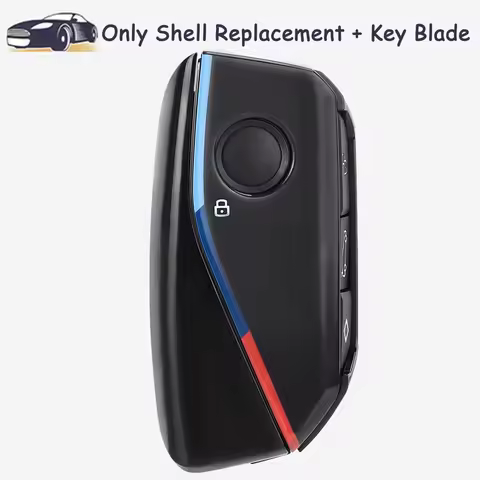 4 Buttons Case Smart Remote Car Key Fob Shell Cover for BMW i7 X7 G07 LCI iX I20 X1 U11 7 Series G70