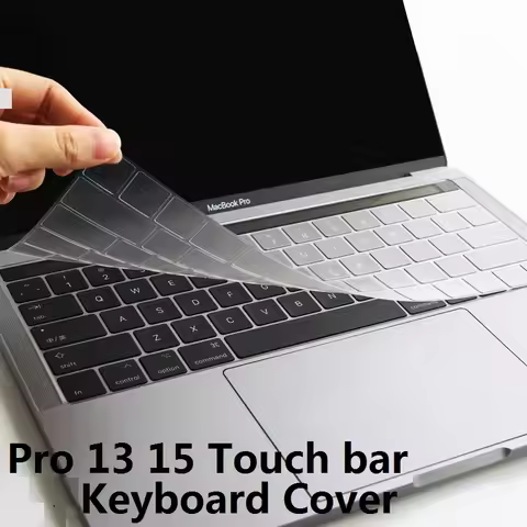 Soft for Macbook Pro 13 15 2016 2018 A1706 A1989 A1707 Keyboard Cover US EU SiliconFor Macbook Pro 1