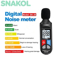 SNAKOL Digital Sound Level Meter Audio Level Meter  Sound Meter  30-130dB Decibel Meter Portable Noi
