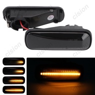 2PCS Dynamic LED Side Marker Light Turn Signal Indicator Car Accessories For Honda Civic Civic EK EJ