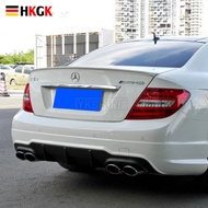 For Mercedes Benz W204 Spoiler 2008-2014 C-class C180 C200L C63 Spoiler High Quality ABS Car Rear Wi