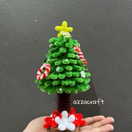 Mini christmas tree - wire feather christmas tree - christmas tree - imitation fake christmas tree