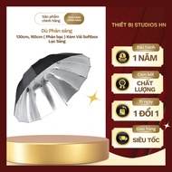 Reflective Umbrella 130cm, 165cm (Silver Reflective) With Light Filter Softbox Fabric