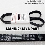 VAN BELT ALL NEW L300 L038 L039 EURO 4 - FAN BELT VAN BELT (6PK-1335) ALL NEW L300 EURO 4 1340A234 O