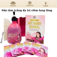 SỮA TẮM TRẮNG +TẨY DA CHẾT bl38 BẠCH LINH BÁCH Y SÂM 500ml