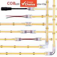 8mm LED Strip Connector Clip COB DC12V/24V LED Strip Light Connector Clip COB DC12V/24V