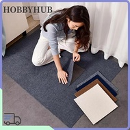 HOBBYHUB Rug Carpet Tiles, Soft 40x40cm Carpet Floor Tiles Sticker, DIY Self Adhesive Peel and Stick