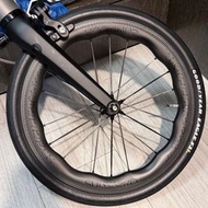 Suncord Ceramic Brompton 全碳纖維陶瓷軸心 7速 349 輪組