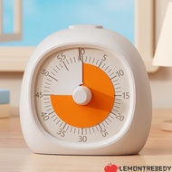 LEMONTRE8EDY Visual Timer, Plastic Silent Countdown Timer, Useful Focus Aid 60 Minute Study Timer Cl