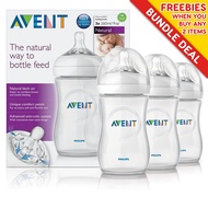 Philips Avent Anti Colic Feeding Bottle Natural 4pack