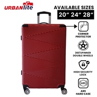 UrbanLite Echo 2.0 20/24/28inch Luggage - 360° 8 Spinner Wheels | ABS Hard Case | Combination Lock