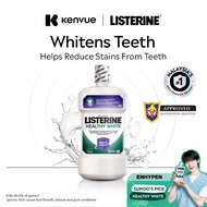 Listerine Healthy White Mouthwash 750ml