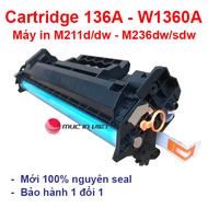 Hộp mực 136A (Có VAT) dùng cho máy in Hp Laserjet M211d M211dw M236dw M236sdw - Cartridge 136A - W13