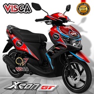 Decal Xeon GT 125 Full Body Stiker Xeon GT 125 Full Body Striping Xeon GT 125 Full Body SKY