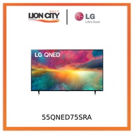 LG 55QNED75SRA QNED TV QNED75 55 inch 4K Smart TV 2023 Quantum dot Ultra HD 4K resolution AI ThinQ