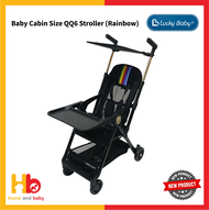 Lucky Baby Baby Cabin Size QQ6 Stroller (Rainbow)