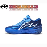 Sepatu Basket Puma LaMelo Ball MB 0.2 Blue Blazing Original BNIB - sneakers Pria