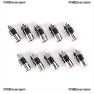 ✤❅✤10 pcs RG6 F Type Compression 2.7cm high quality Snap Seal Plug Connector