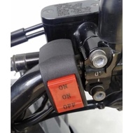 SAKLAR ON OFF 3 MODE TOMBOL SWITCH ON OFF MOTOR JEPIT STANG KLEMAN BESI JEPITAN STANG UNIVERSAL LAMP