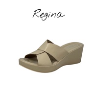 Regina รองเท้าส้นสูง รุ่น CC253 รองเท้าเพื่อสุขภาพแบบสวมสายไขว้คลาสสิค