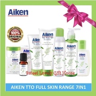 AIKEN Tea Tree Oil SkinCare 7in1 New Full Set