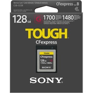 Sony 128GB CFexpress Type B TOUGH Memory Card CEB-G128/J - 1700MB/s