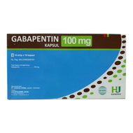 Gabapentin 100 mg kapsul 10 strip x 10 kapsul