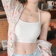 Small Lucky Series Seamless Girl Tube Top Thin Steel Ring Fixed Bra Gather Chest Pad Sagging Sling A