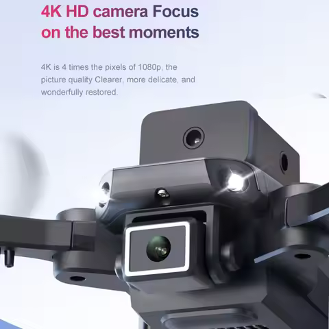 KY912 Mini RC Drone KY912 Mini Drone 4 Way Obstacle Avoidance Folding Quadcopter HD Aerial Photograp