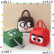 YOHII Cartoon Lunch Bag, Thermal Bag Portable Insulated Lunch Box Bags, Convenience Thermal  Cloth Lunch Box Accessories Tote Food Small Cooler Bag