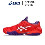 4GZM ASICS Court-FF 3 Low Cut Tennis Shoes Unisex Red Purple Sneakers