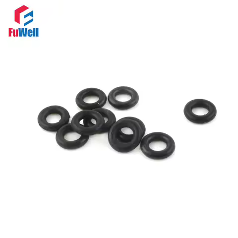 20pcs O Ring Seal NBR 2.5mm Thickness O-ring Gasket Sealing 7/8/9/18/19/20mm OD Oil Resistant O Type
